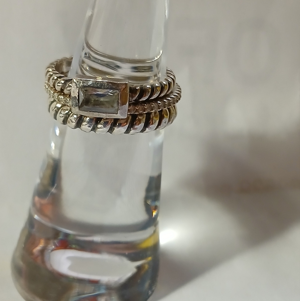 β¨οΈSilpada 925 Three Ring Stack Size 5β¨οΈ - Picture 14 of 14